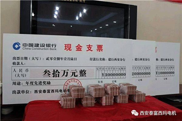 西安泰富西瑪電機(jī)召開2018年分銷商會(huì)議。