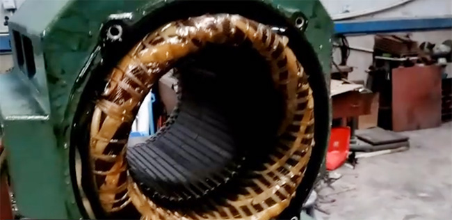 圖為西安西瑪高壓電機維修照片 圖為西安西瑪高壓電機維修照片